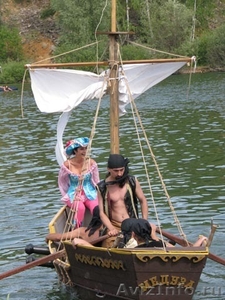 Пиратский орабль. Аренда антуражной лодки - Изображение #1, Объявление #51792