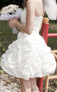 продам короткое свадебное платье - Изображение #3, Объявление #334039