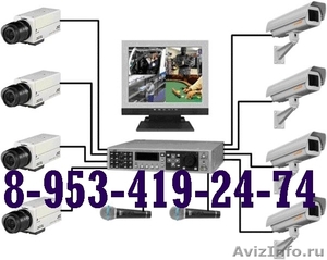 установка системы видеонаблюдения - Изображение #1, Объявление #532662