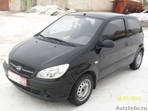 Hyundai Getz, 2008, 260 000 руб., пробег 30 тыс. км., дв. 1,1 л., цв. черный - Изображение #3, Объявление #591023