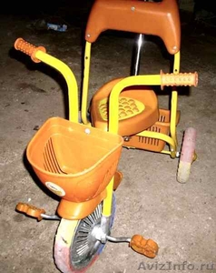 Велосипед детский 3-х колесный прогулочный (б/у) продаю (Щёкино) - Изображение #2, Объявление #793332