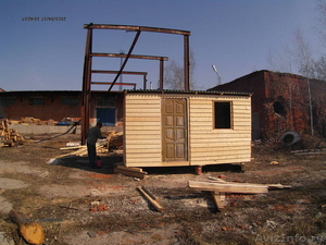 Строительство деревянных бытовок, дачных домов, хозблоков,дачных туалетов  - Изображение #5, Объявление #590000