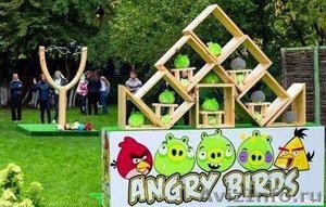 Аттракцион Злые птички (Angry Birds) на праздник - Изображение #2, Объявление #933481