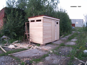 Строительство деревянных бытовок, дачных домов, хозблоков,дачных туалетов  - Изображение #7, Объявление #590000
