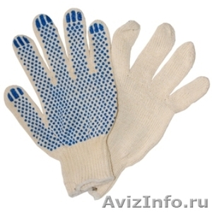 Продаем рабочие перчатки х/б с ПВХ "Worker" в городе Тула по оптовым ценам - Изображение #1, Объявление #1001423